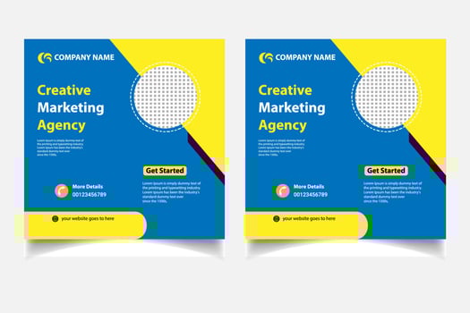 social media post design. social media design template. social media design. vector