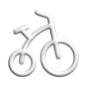 3d icon of bicycle png