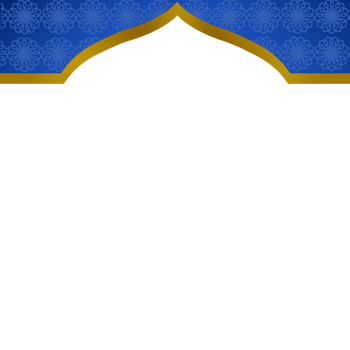 Elegant islamic border png
