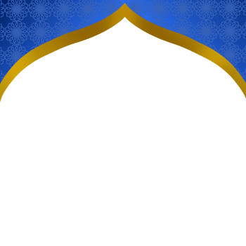 Elegant islamic border png