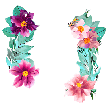 watercolor flower cute color pastel png