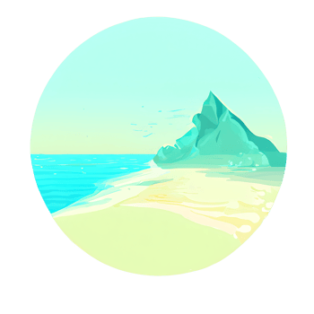 sea underworld with sun light png