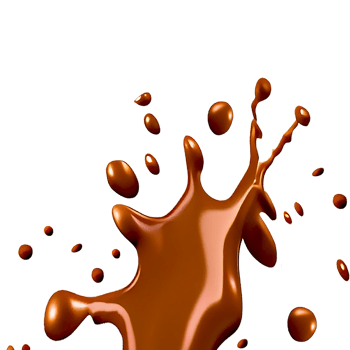 Liquid splash chocolate png