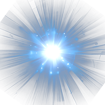 blue light effect png