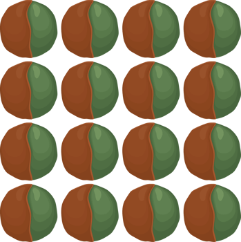 Pattern homemade cookie different taste in pastry biscuit png