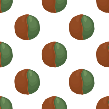 Pattern homemade cookie different taste in pastry biscuit png