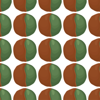 Pattern homemade cookie different taste in pastry biscuit png