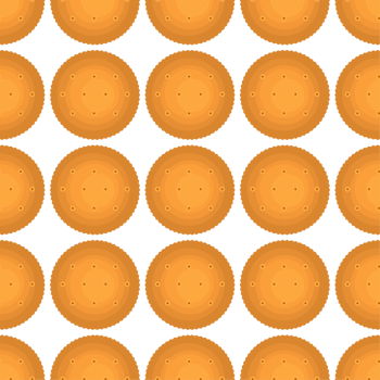 Pattern homemade cookie different taste in pastry biscuit png