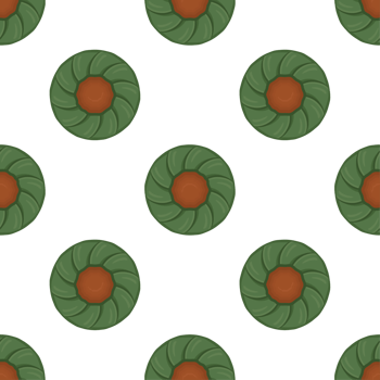 Pattern homemade cookie different taste in pastry biscuit png