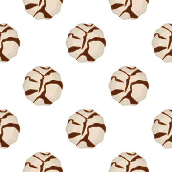 Pattern homemade cookie different taste in pastry biscuit png