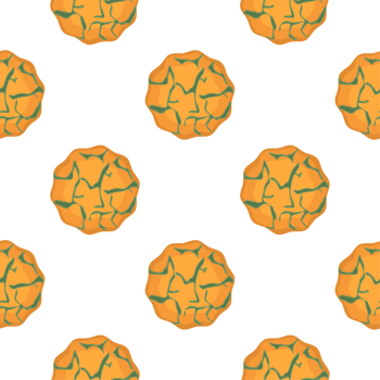 Pattern homemade cookie different taste in pastry biscuit png