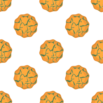 Pattern homemade cookie different taste in pastry biscuit png