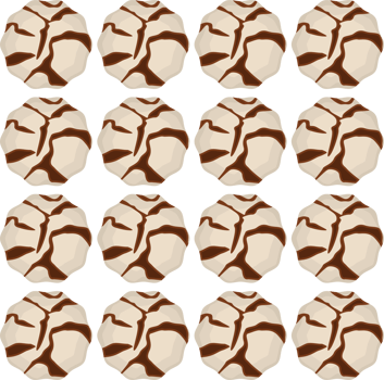 Pattern homemade cookie different taste in pastry biscuit png