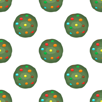 Pattern homemade cookie different taste in pastry biscuit png