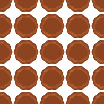 Pattern homemade cookie different taste in pastry biscuit png