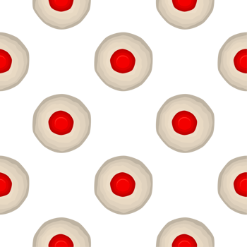 Pattern homemade cookie different taste in pastry biscuit png