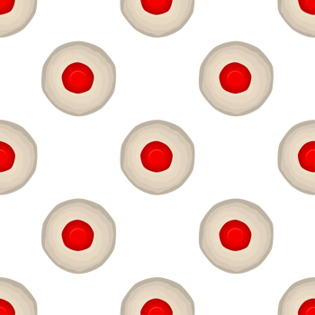 Pattern homemade cookie different taste in pastry biscuit png