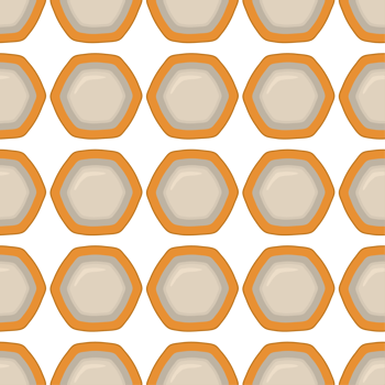 Pattern homemade cookie different taste in pastry biscuit png