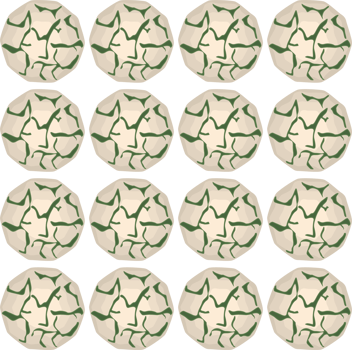 Pattern homemade cookie different taste in pastry biscuit png