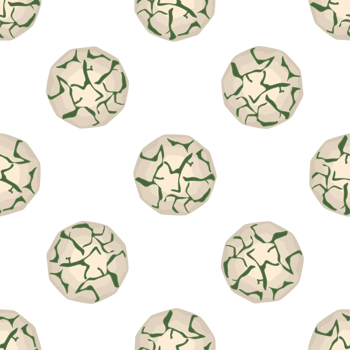 Pattern homemade cookie different taste in pastry biscuit png