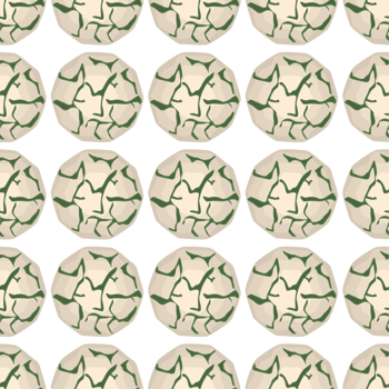 Pattern homemade cookie different taste in pastry biscuit png