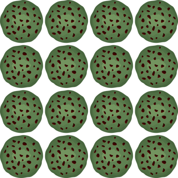 Pattern homemade cookie different taste in pastry biscuit png