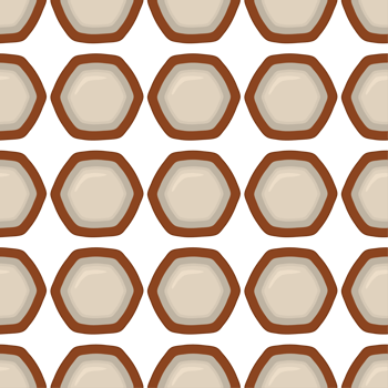 Pattern homemade cookie different taste in pastry biscuit png