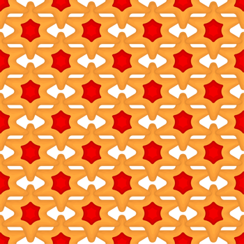 Pattern homemade cookie different taste in pastry biscuit png