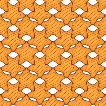 Pattern homemade cookie different taste in pastry biscuit png