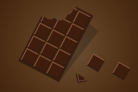 Chocolate design Free Vector