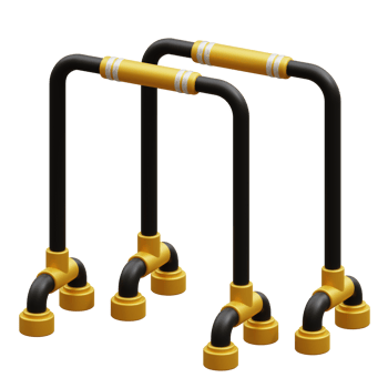 Lebert dip bar 3d gym fitness icon png