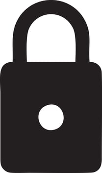Lock security icon symbol vector image. Illustration of the key secure access system vector design. EPS 10