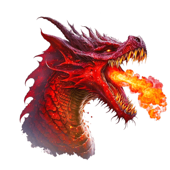 fire pit dragon free illustration png