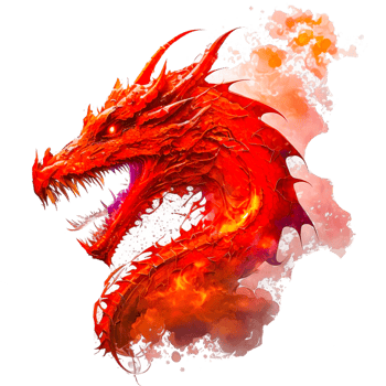 fire dragon stock illustration png