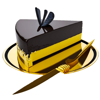 cute chocolate cake icon png