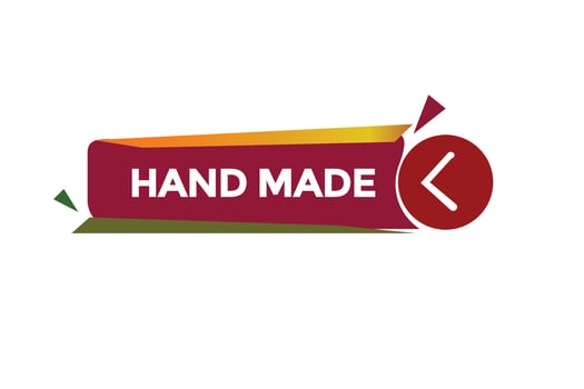 hand made vectors.sign label bubble speech hand made vector