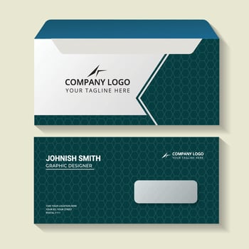Envelope Design Template vector