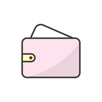 Wallet icon vector design templates