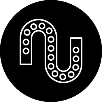 led strip Vector Icon Style