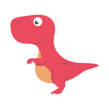 Cute cartoon dinosaur for nursery decoration. png