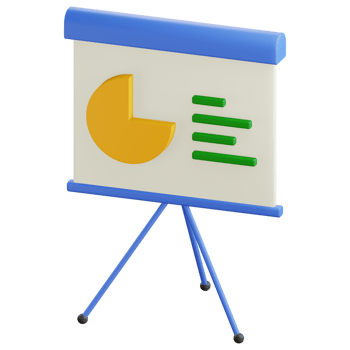 Presentation business icon png