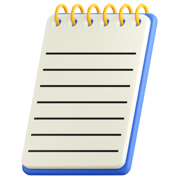 Notebook business icon png