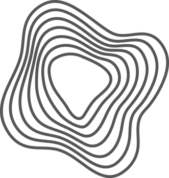 Tree rings organic pattern. Topography line circle. Nature wavy contour shape. Topographic icon png