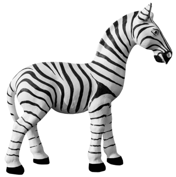 Toy zebre for decorative png