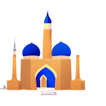 festive EID mubarak gradient illustration png
