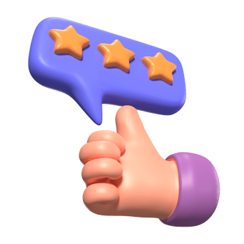 Product Review 3D Illustration Icon png