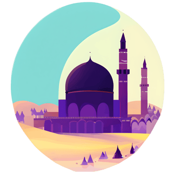 festive EID mubarak gradient illustration png