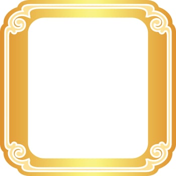 Frame Photo Gold vector