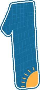 Cute colorful numbers for graphics or learning media decoration. png