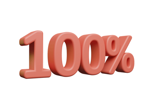 Special summer sale banner 100 percent png